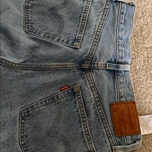 Levi's Light Blue Straight Leg Jeans